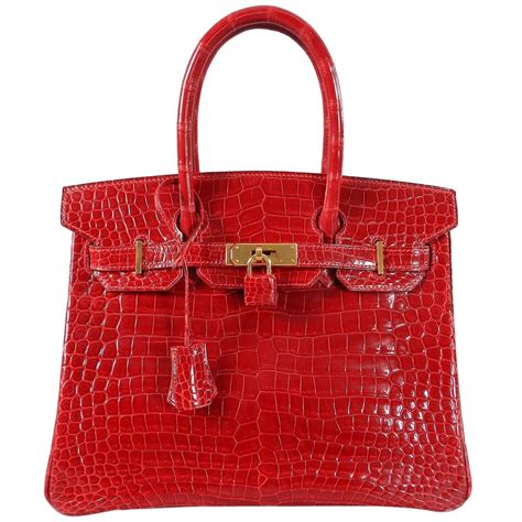 hermes red birkin handbag|hermes birkin handbags vintage.